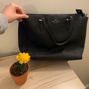 Classic Kate Spade Black Tote
